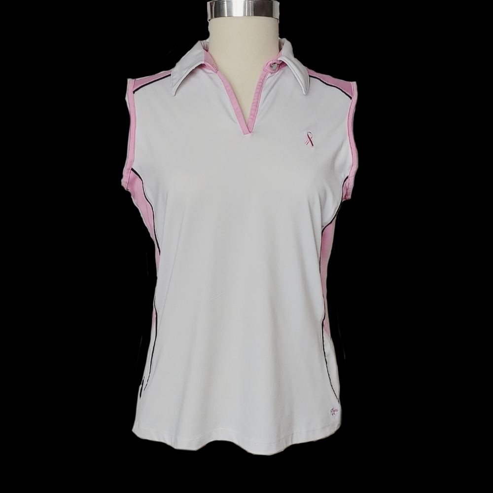 IZOD Breast Cancer Awareness Golf Top